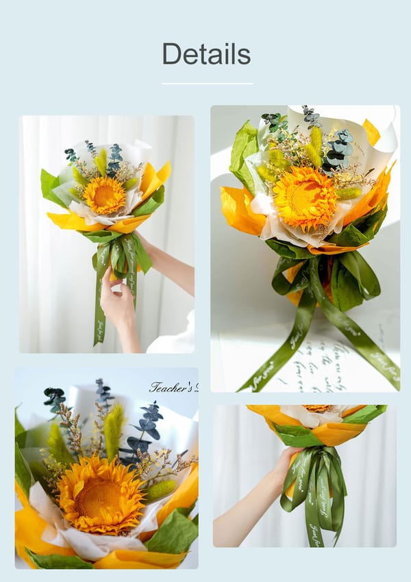small preserved flower bouquet customization