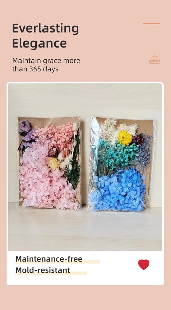 dried flower package