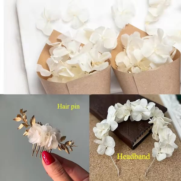 useage of Preserved Hydrangea Petals