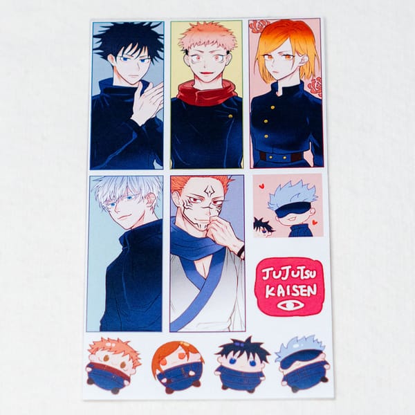 Jujutsu Kaisen Sticker Type C