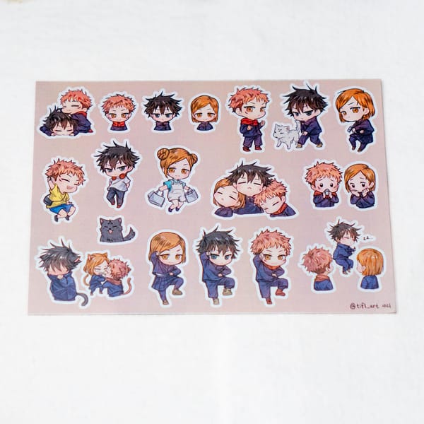Jujutsu Kaisen Sticker Type A