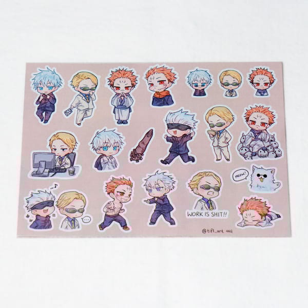 Jujutsu Kaisen Sticker Type B