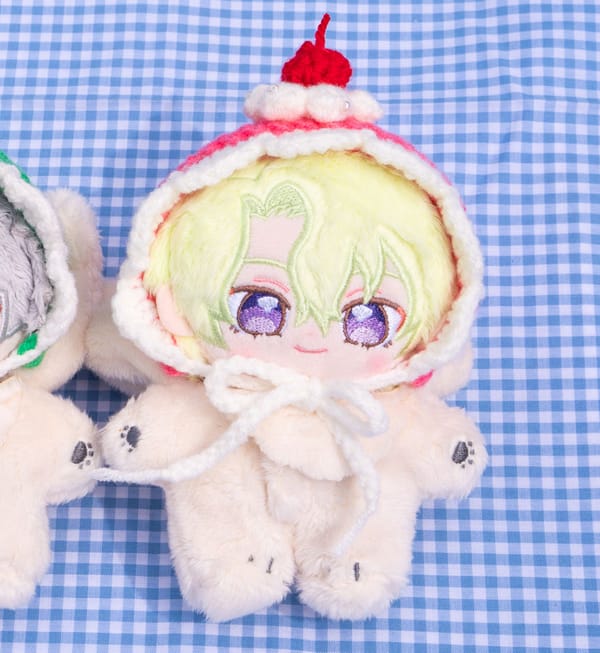 Strawberry Cream Soda Hat for Plushies Strawberry Cream Soda Hat for Plushies