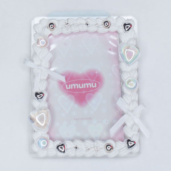 Silver and White Toploader Front Photo