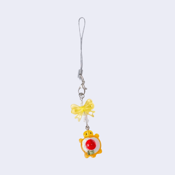 Turtle Soda Charm Yellow Turtle Soda Charm Yellow