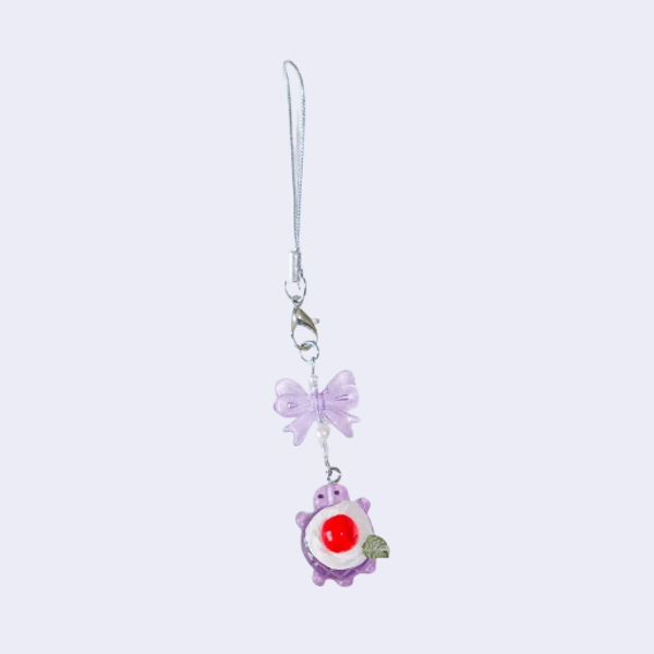 Turtle Soda Charm Purple Turtle Soda Charm Purple