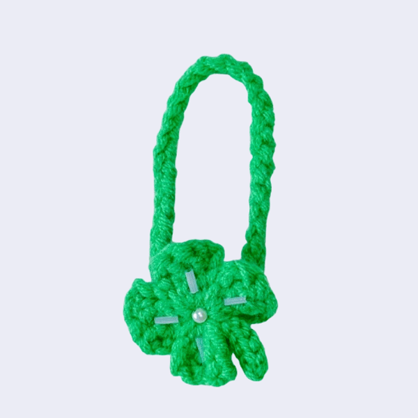 Clover 10cm Plush Bag Green Clover 10cm Plush Bag Green