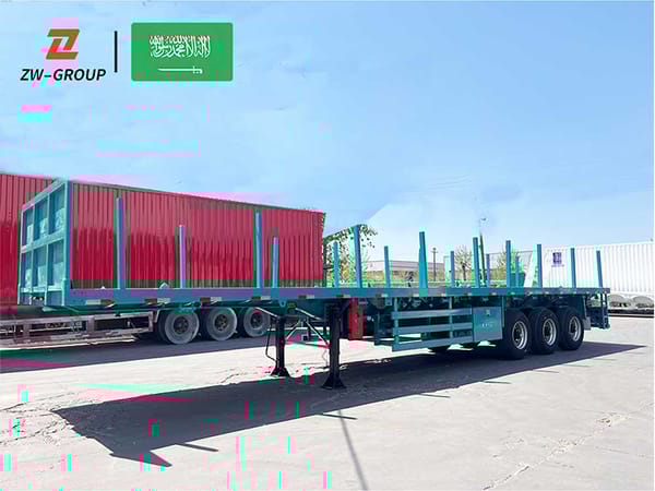 Flatbed Semi Trailer