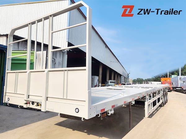 Extendable Flatbed Semi Trailer Extendable Flatbed Semi Trailer