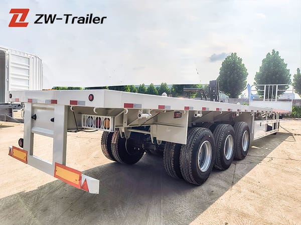 3 Axle Flatbed Trailer 3 Axle Flatbed Trailer