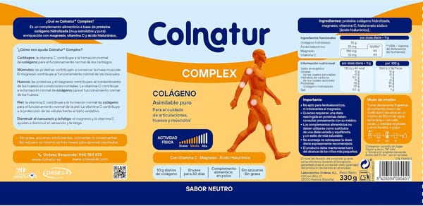 Colnatur Complex Colágeno - Colagénio natural