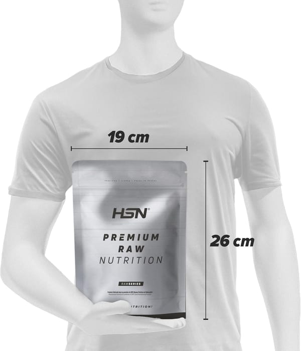 HSN Glycine em Pó 100% Pura - glicina - Glycine Powder Sem adição ou excipiente, Não-OGM, vegano, sem glúten