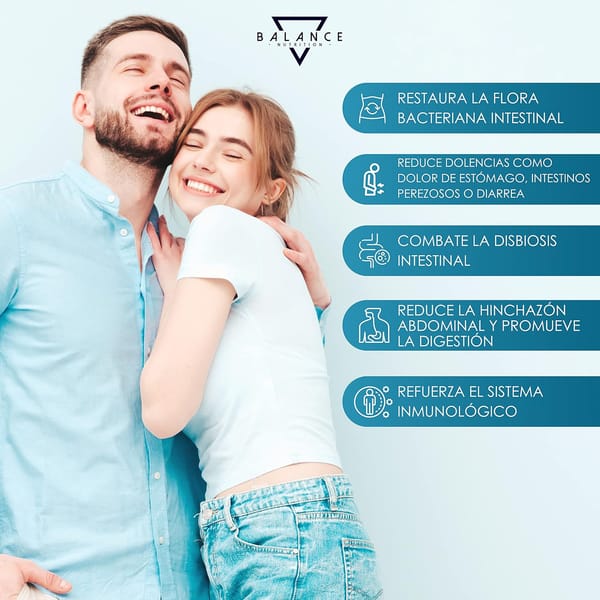 Probióticos e Prebióticos Balance - Probióticos INTESTINAIS - 240 CAPSUlas, Probióticos e pré-bióticos intestinais, espectro completo de 18 estirpes bacterianas incluídas, lactobacillus, enzimas digestivas, inulina | 10 mil milhões UFC Probióticos e Prebióticos Balance - Probióticos INTESTINAIS - 240 CAPSUlas, Probióticos e pré-bióticos intestinais, espectro completo de 18 estirpes bacterianas incluídas, lactobacillus, enzimas digestivas, inulina | 10 mil milhões UFC