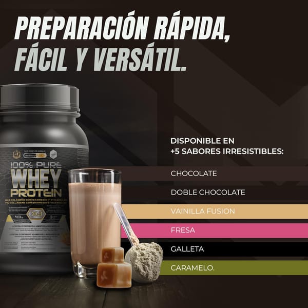 Whey Protein 100% Pura - Healthy Fusion | Proteína Whey Pura com Colágeno + Magnésio | Melhora seus Treinos | Protege e Aumenta a Massa Muscular | 1000g de Proteína Whey Protein 100% Pura - Healthy Fusion | Proteína Whey Pura com Colágeno + Magnésio | Melhora seus Treinos | Protege e Aumenta a Massa Muscular | 1000g de Proteína