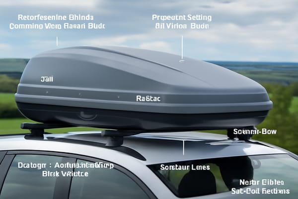 Halfords 320L Roof Box