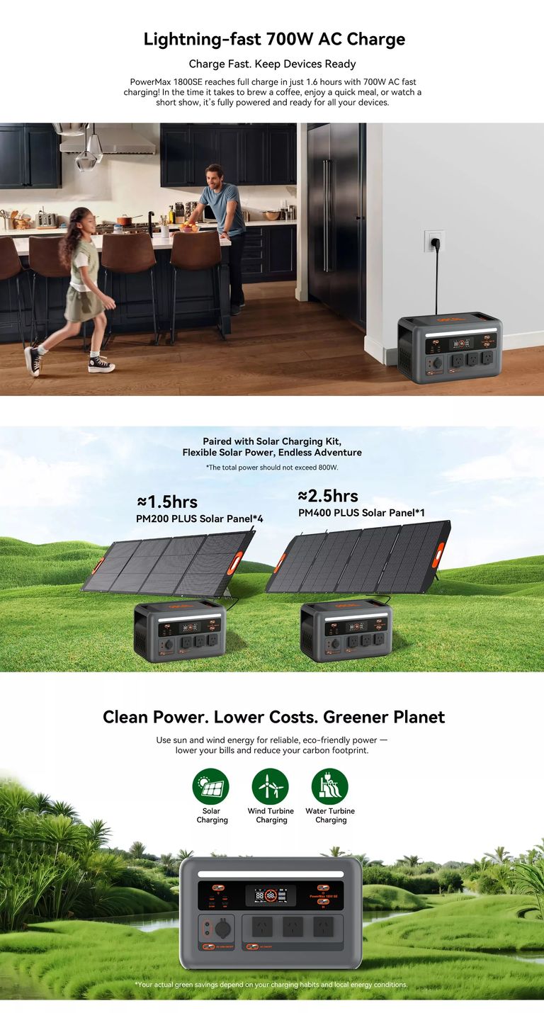 OSCAL PowerMax 1800SE