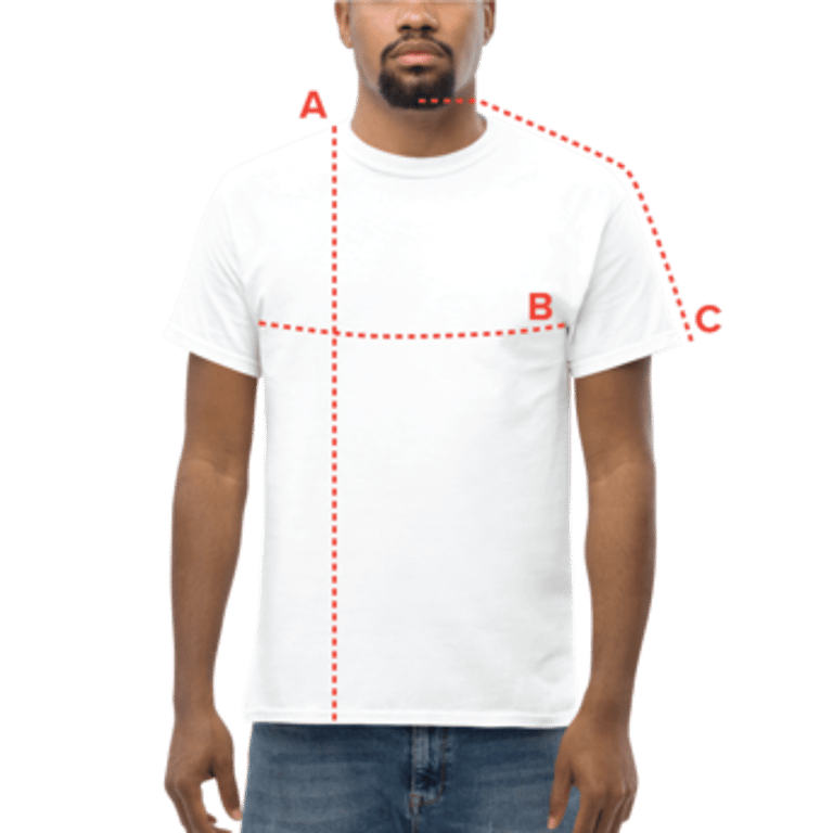 t-shirt men measurements t-shirt men measurements