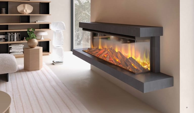 Chimenea electrica lume 1600