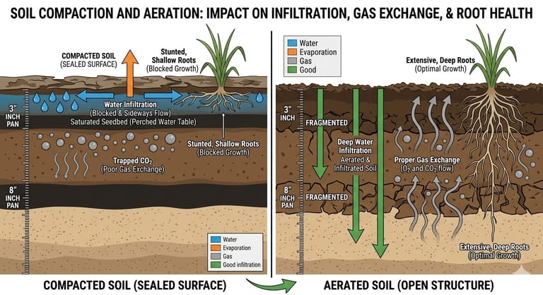 Surface Sealing Effects from Low EC water