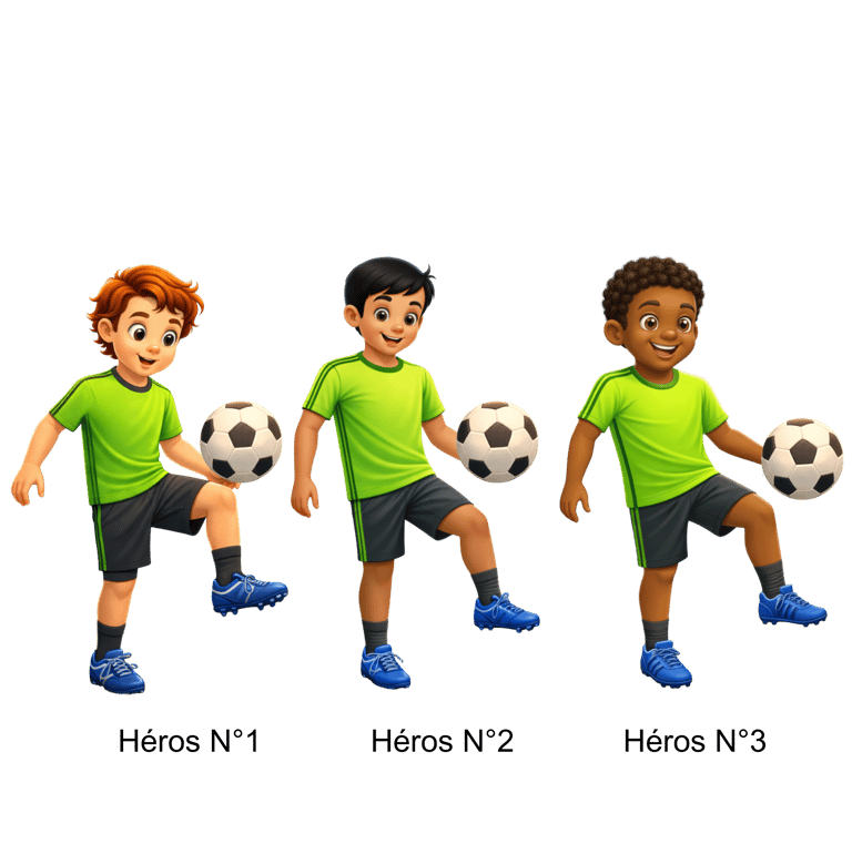 foot histoire personnalisée