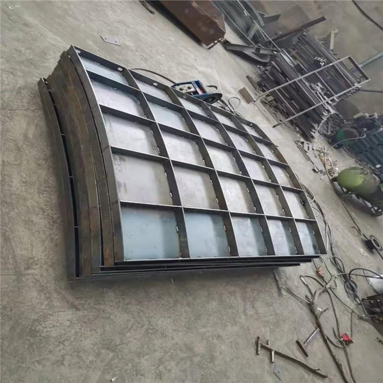 circular steel formwork