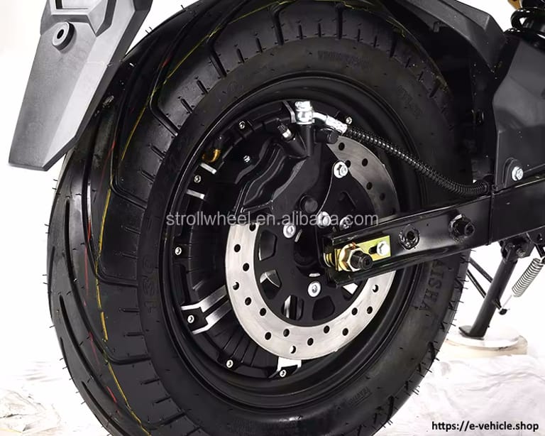 Strollwheel CP-8 2000W 72V 30Ah lithium 12" tires EEC COC Approved