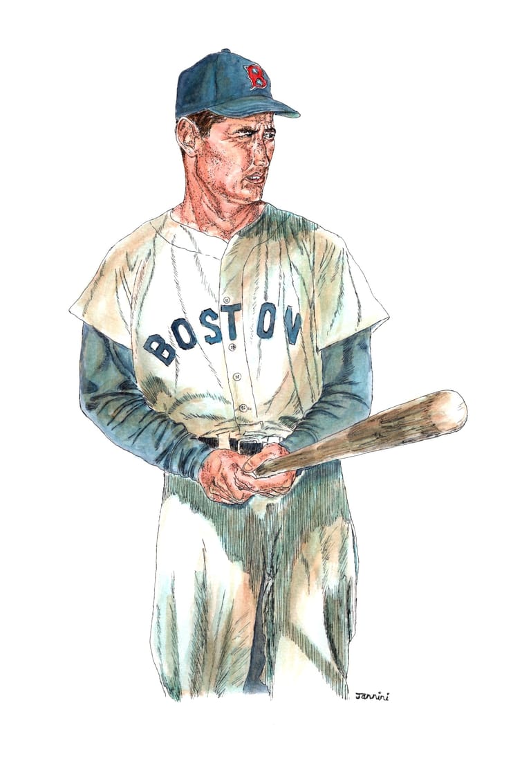 Ted Williams Boston Red Sox Legend