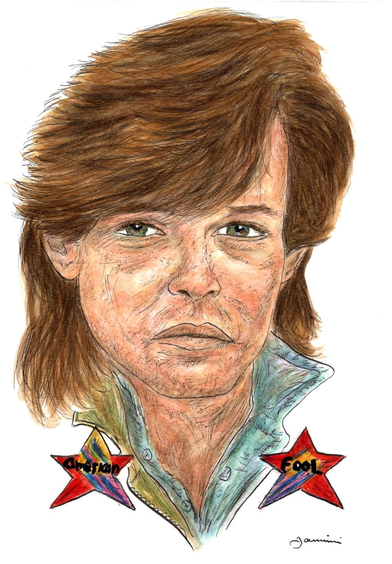 John Cougar Mellencamp Music Legend, watercolor with pen and ink portrait, rockstarlegendportraits.com John Cougar Mellencamp Music Legend, watercolor with pen and ink portrait, rockstarlegendportraits.com