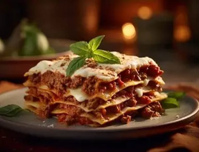 Lasagnes aux herbes “Pâtes & Sauce Bolognaise”