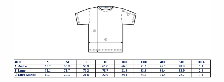 GUIA DE TALLA GUIA DE TALLA