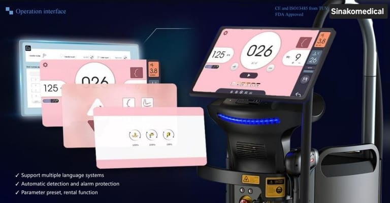 Medical CE diode laser hair removal machine Medical CE diode laser hair removal machine