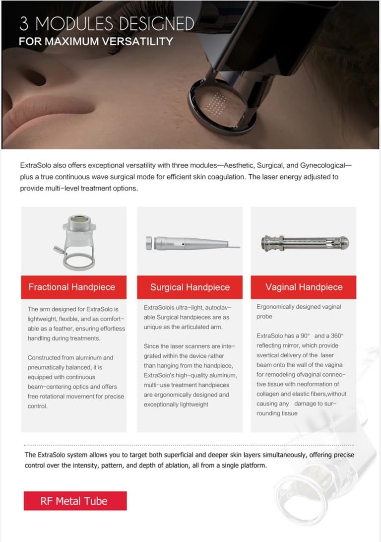 Advanced Facial treatment co2 laser