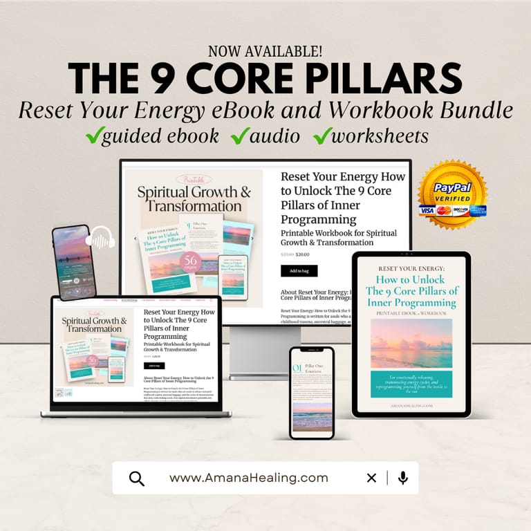 reset your energy with the 9 core pillars