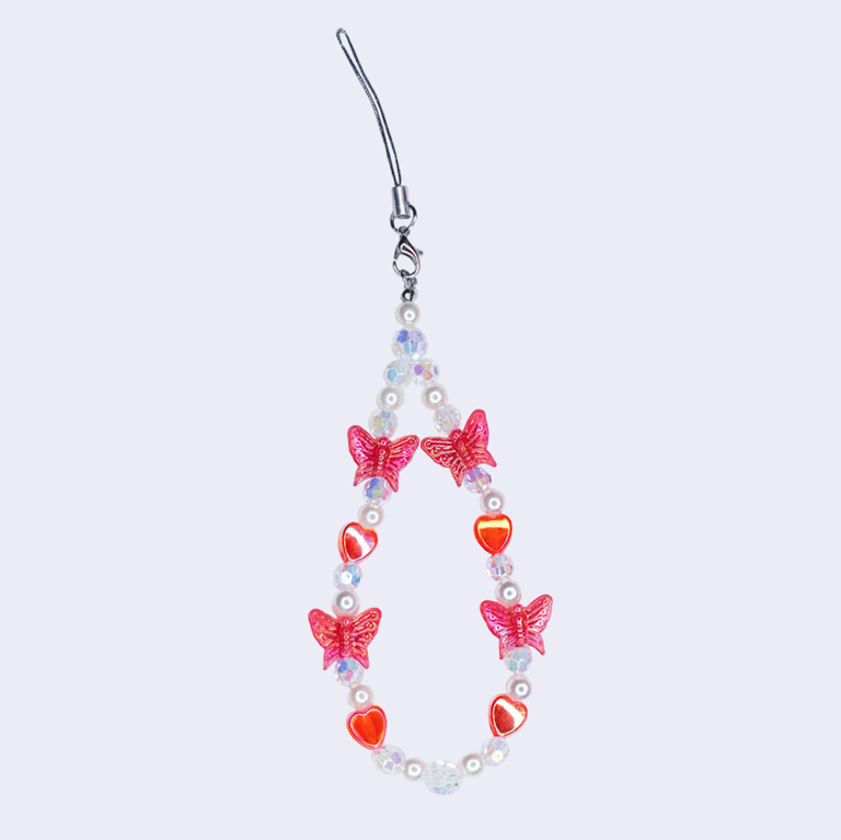 Butterfly fairy core phone charm. Kawaii decoration for your phone and other devices.