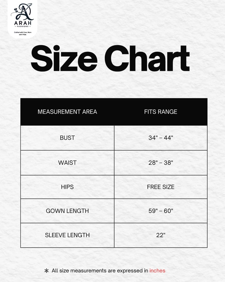 size chart size chart
