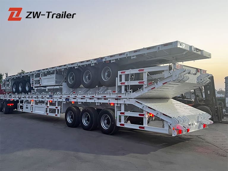60 ton flatbed semi trailer 60 ton flatbed semi trailer