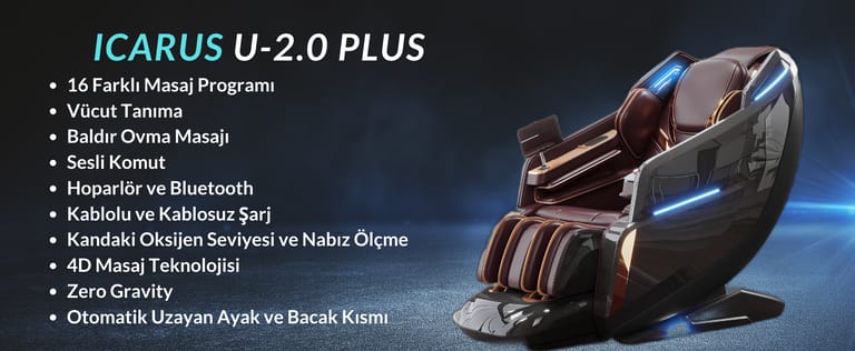 icarus u-2.0 plus masaj koltuğu
