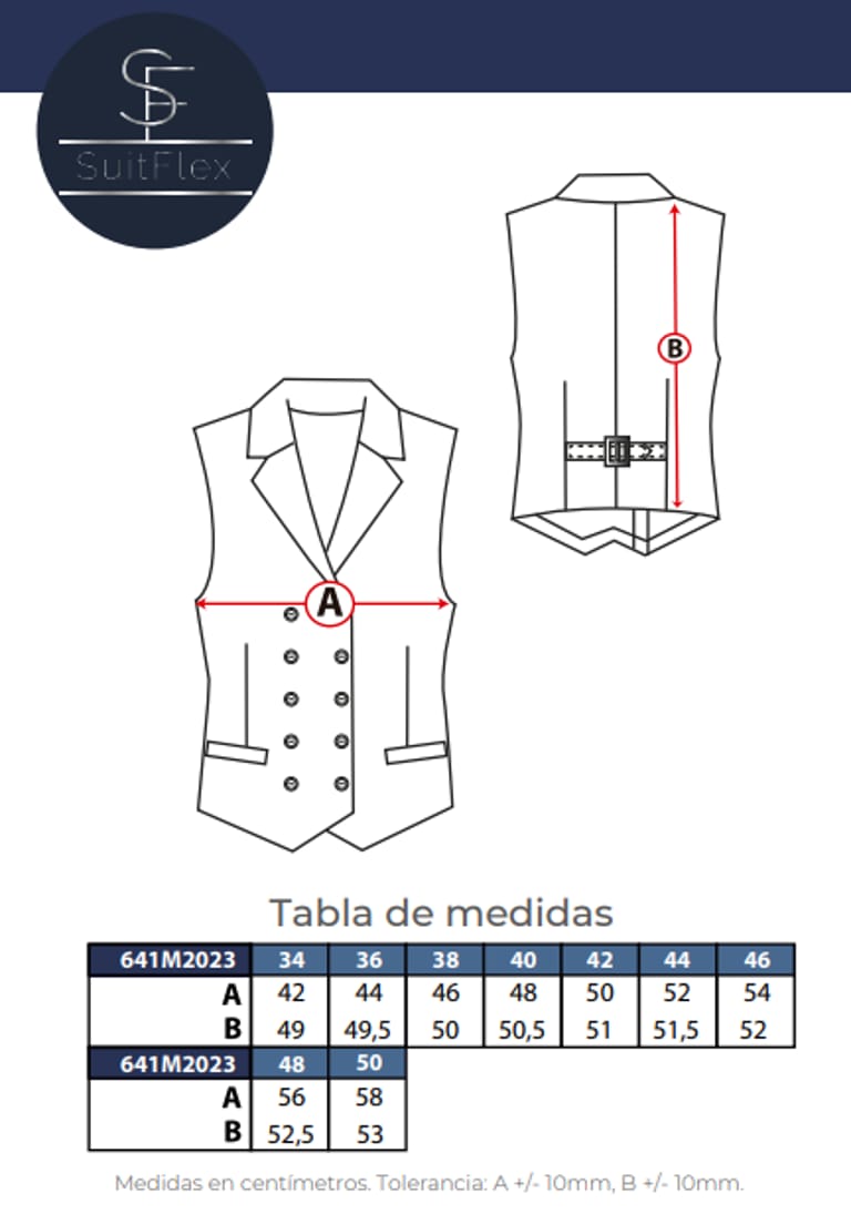TABLA DE MEDIDAS