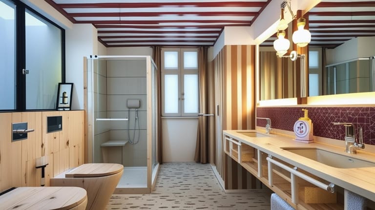 Baño completo en cada habitación