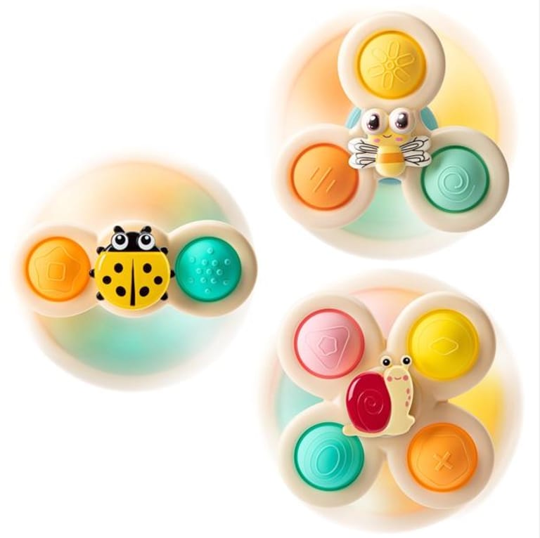 Baby Rattle Spinner - 3 Pieces