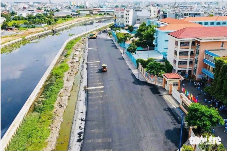 Vị trí đẹp Kênh Tham Lương Vị trí đẹp Kênh Tham Lương