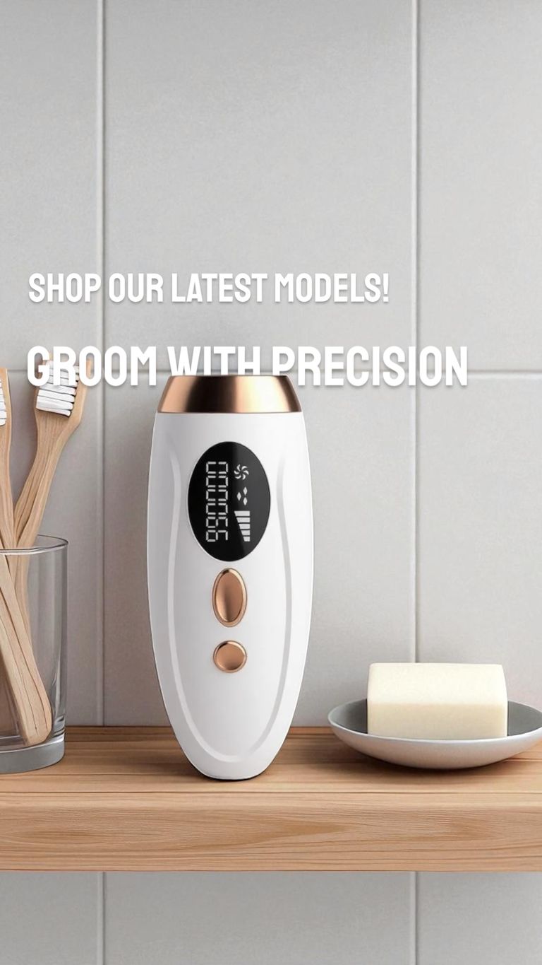 IPL device for precise grooming IPL device for precise grooming