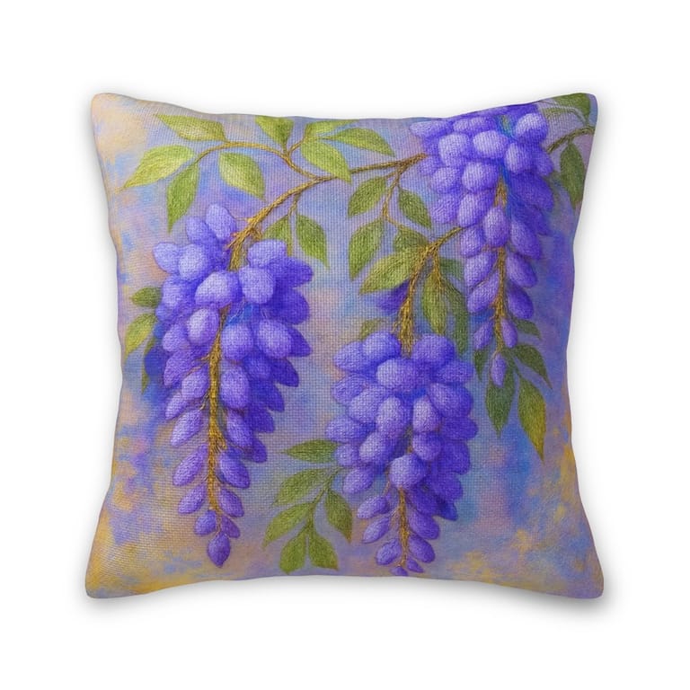 wild harmony wisteria companion cushion cover to go with Wild Harmony Wall art