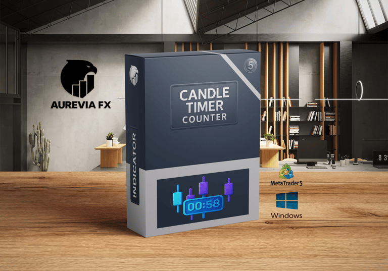 Candle Timer Counter Alert - The Essential Time Management Tool for Precision Trading      MT5 Indicator