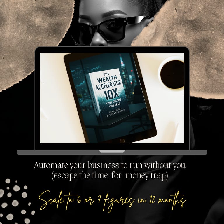 The complete 12-module system to generate traffic, close sales, automate your business, and build multiple income streams that 10X your income.