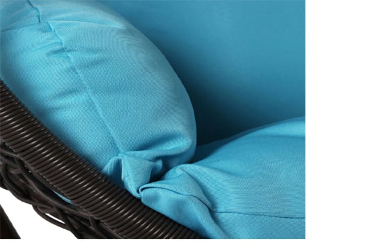 Modern outdoor swing designed and installed by MyGreenearth in Bangalore