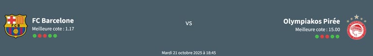 pronostic fc barcelone olympiakos pirée pronostic barca vs real pronostic classico pronostic barça vs real madrid FCB MATCH PRONOS GRRATUIT ZGAWSBETS UNIBET WINAMAX ZEBET XBET XBET360 PARIONS SPORT FDJ