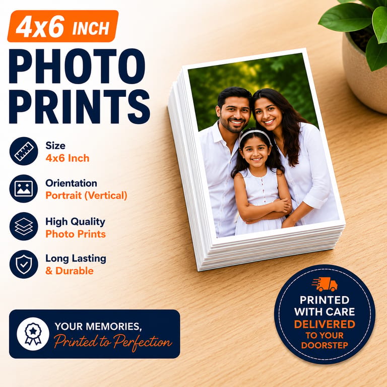 Custom Photo Prints ready to prints 4x6