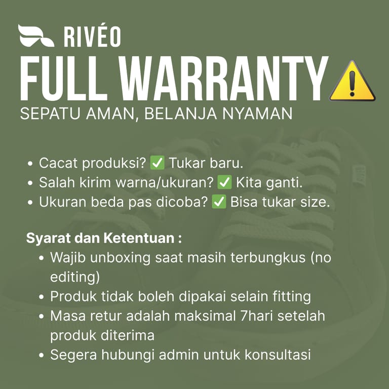 Garansi RIVEO Garansi RIVEO