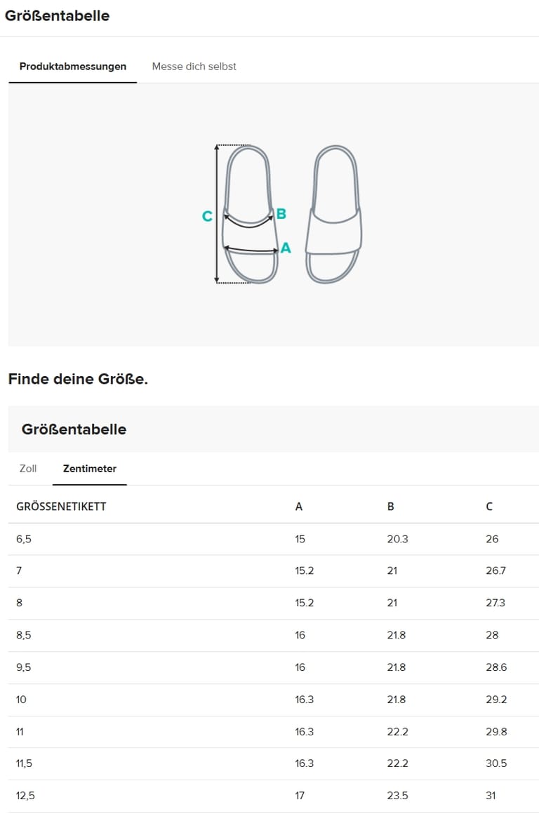 Badeschlappen schwarz S